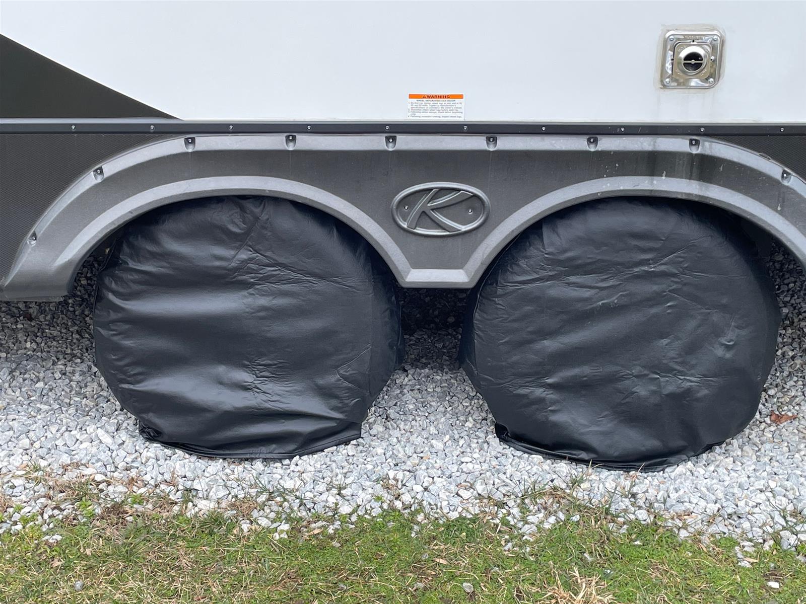 Summit Racing SUM-716010 Summit Racing? Trailer Tire Covers - Intensery