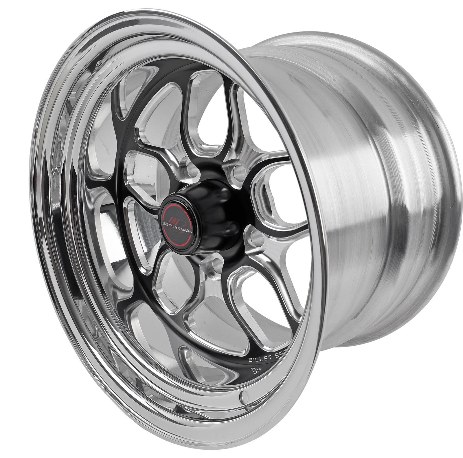 Billet Specialties BRS025106155N Billet Specialties Win Lite Black Anodized Wheels - Intensery