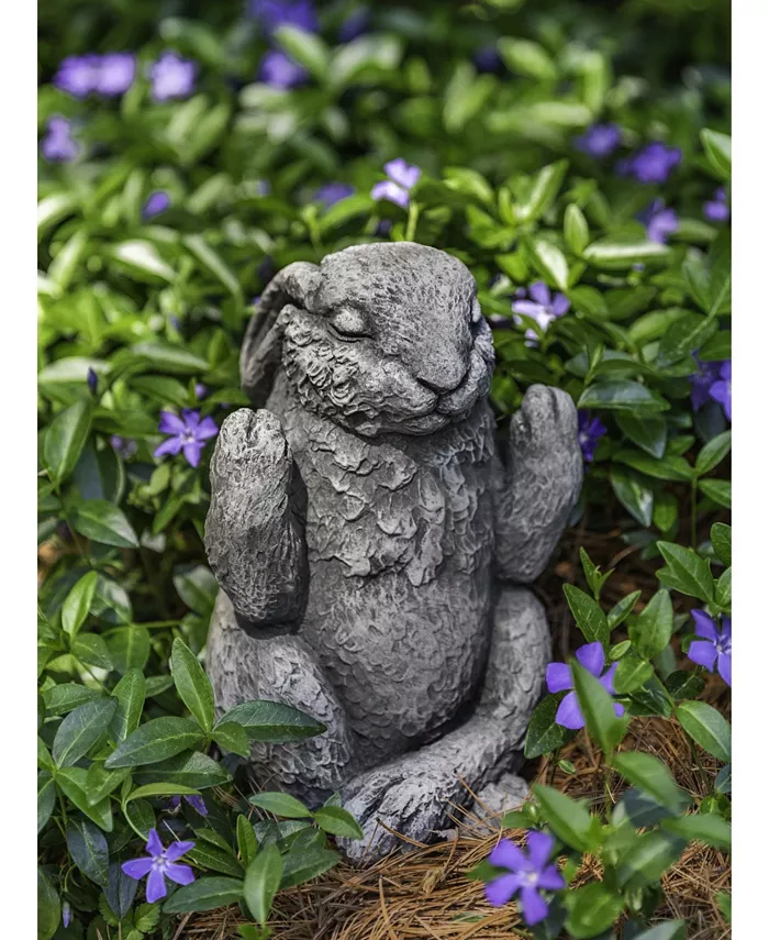 Campania International Meditation Bunny Statuary - Intensery