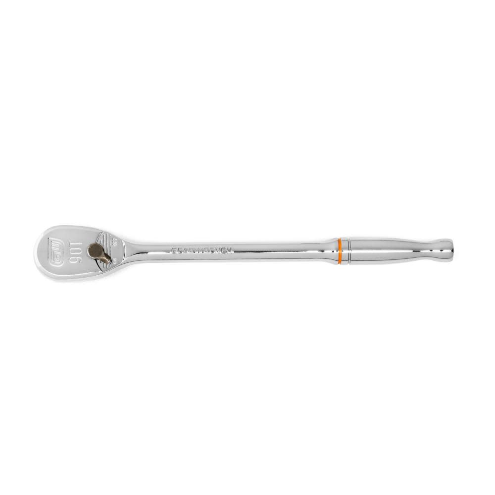 1/4 Drive 90 Tooth Long Handle Teardrop Ratchet 6 - Intensery