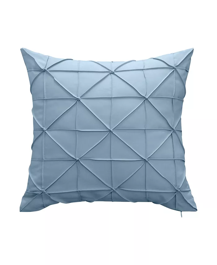 Edienet Pleat Decorative Pillow， 18 x 18 - Intensery