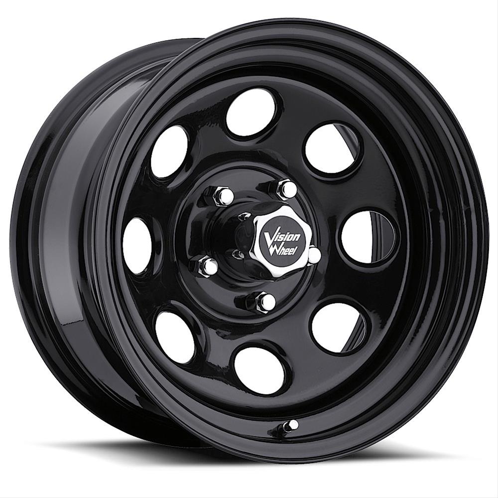 Vision Wheel 85H7883NS Vision HD 85 Soft 8 Series Black Wheels - Intensery