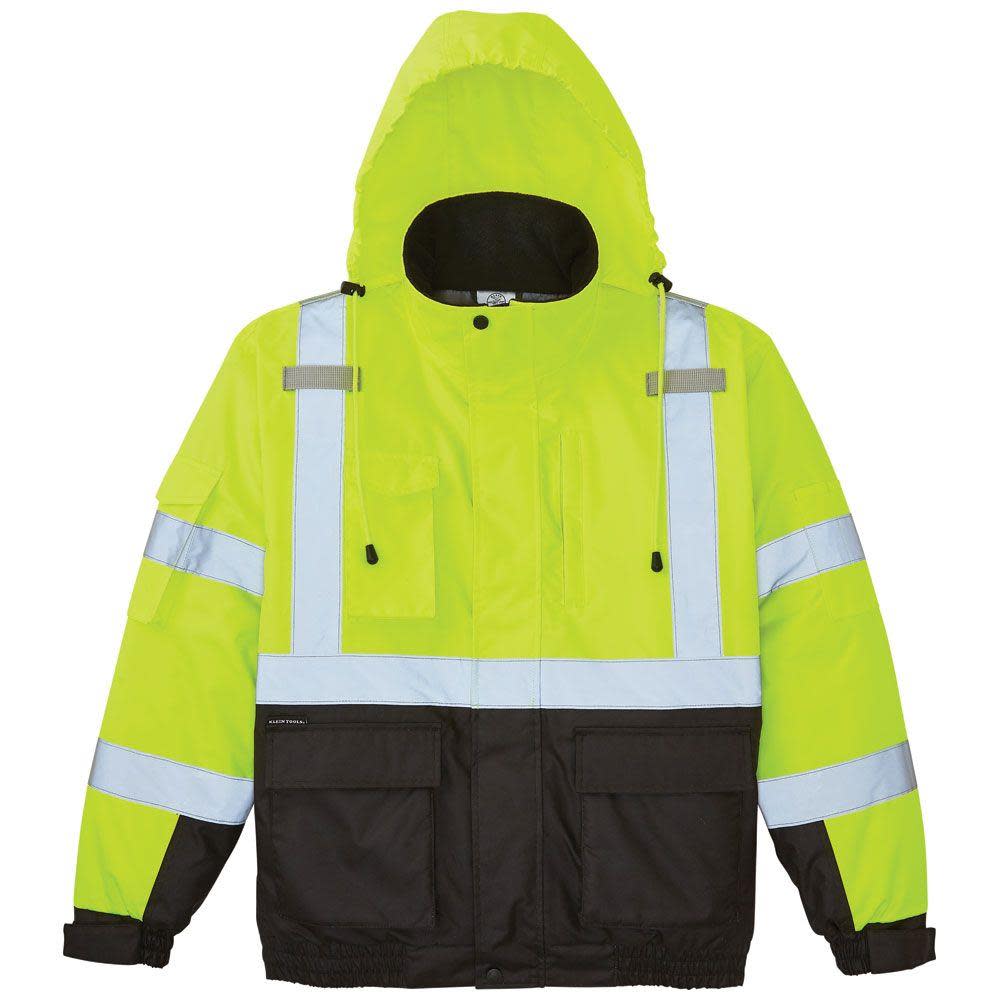 Klein High Visibility Bomber Jacket XXL - Intensery