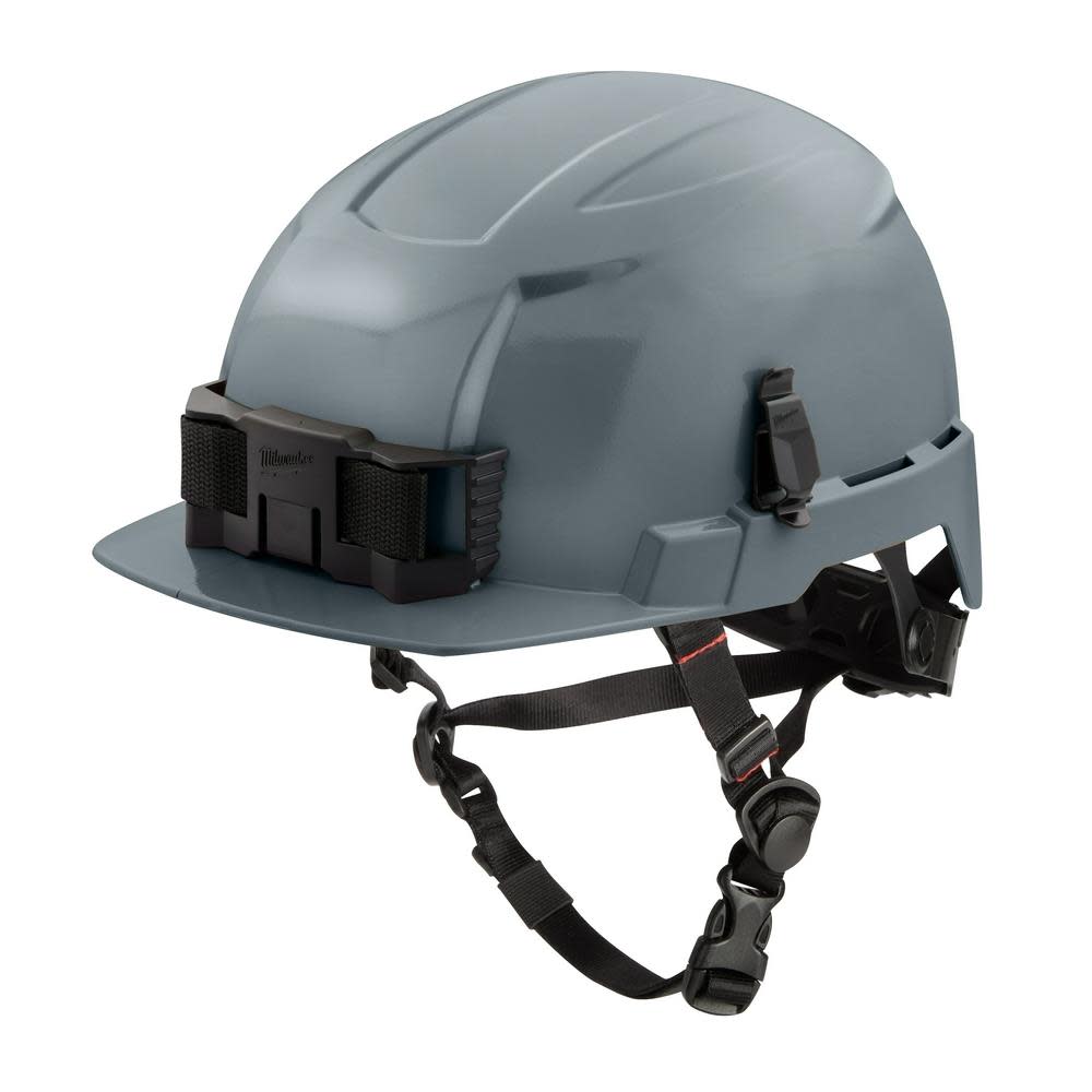 Gray Front Brim Helmet with BOLT™Type 2， Class E - Intensery