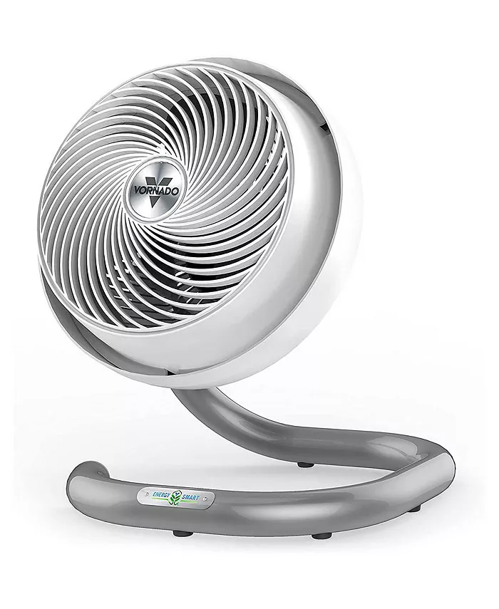 VORNADO AIR Vornado 10 inch Energy Smart Mid-Size Air Circulator White Pedestal Fan - Intensery