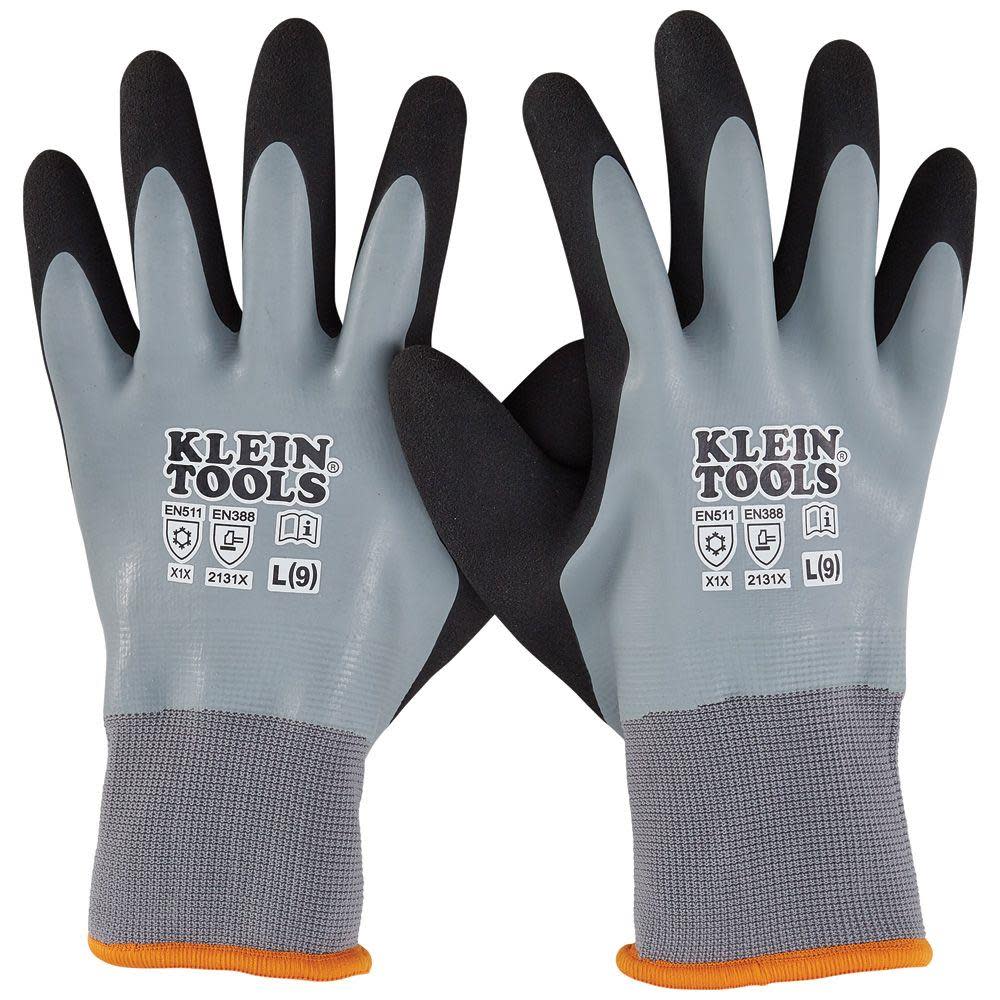 Thermal Dipped Gloves， Large - Intensery