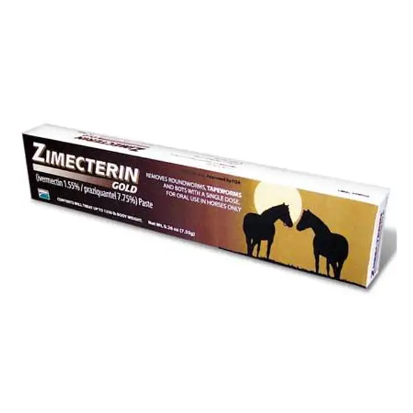 Zimecterin Gold Horse De-Wormer (invermectin) - Intensery