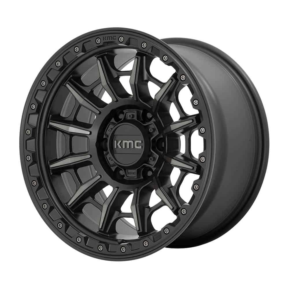 KMC KM547 CARNAGE KM547 16X8 6X5.5 S-BLK GTCC 00MM - Intensery