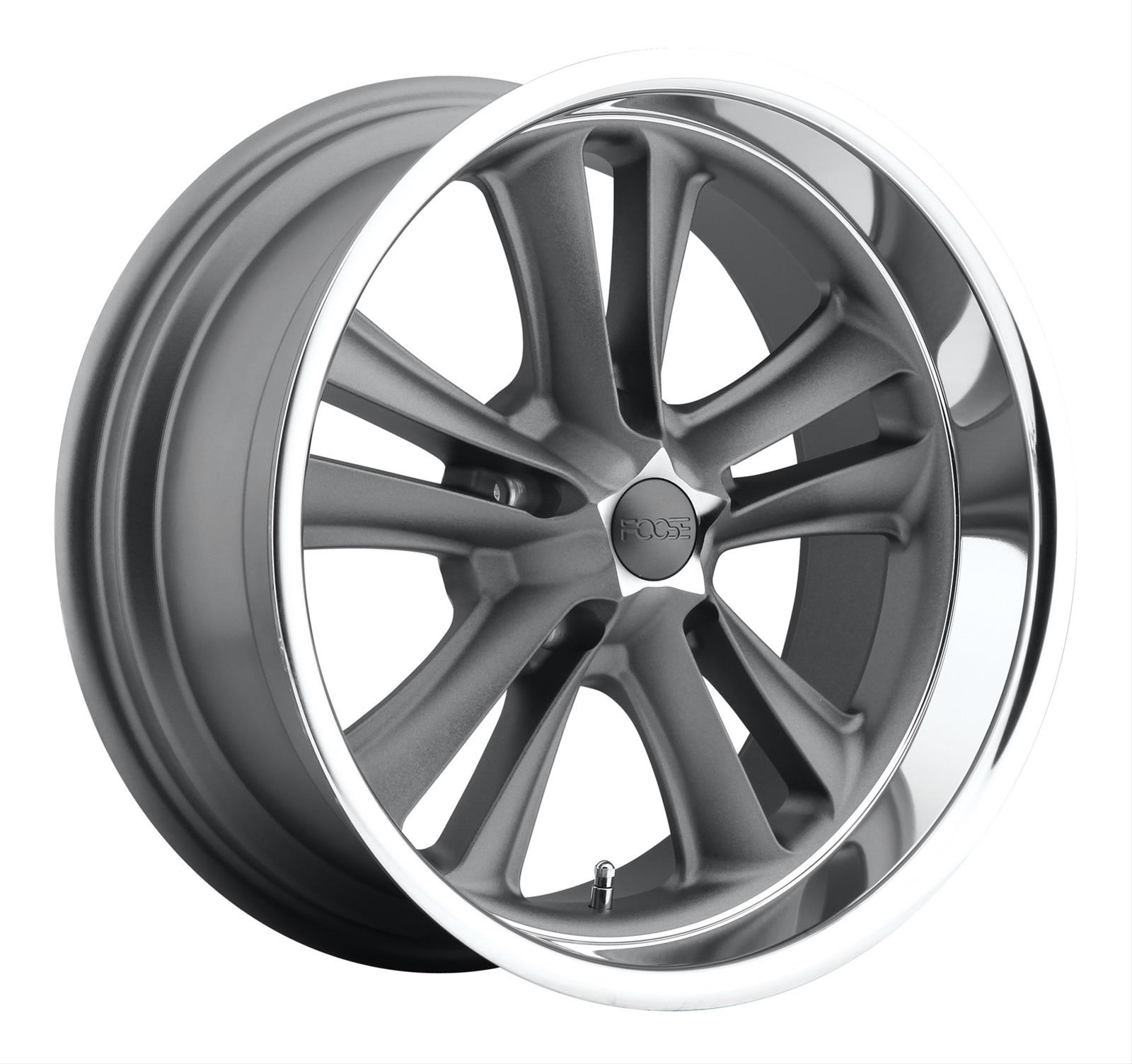Foose F09917706540 Foose Knuckle Series Gunmetal Wheels - Intensery