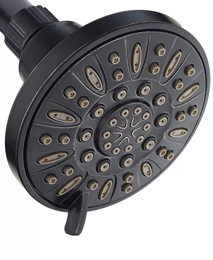 Aquadance High-Pressure Luxury 6-setting Slim line Shower Head with Pause Mode - Intensery