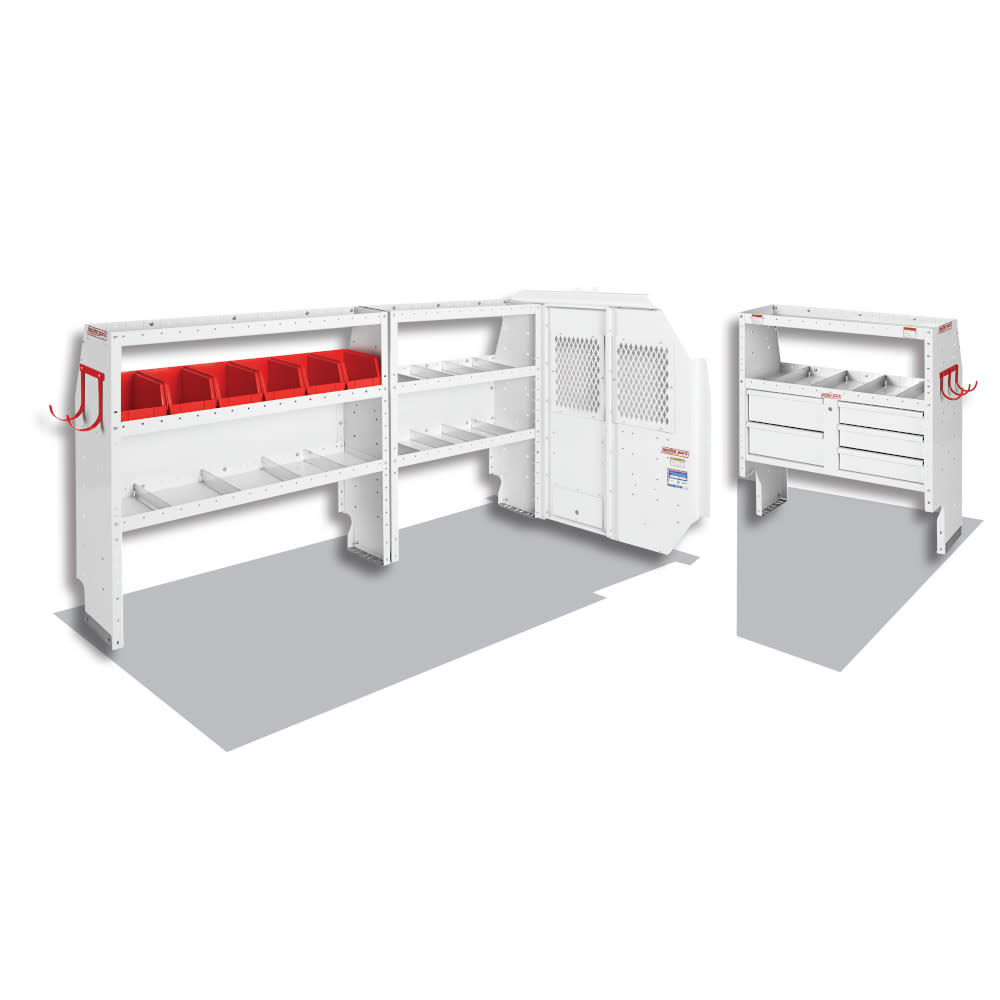 Weather Guard General Service/ Contractor Package for Full-Size 130 Inch Wheel Base Ford Transit Vans 600-8111R from Weather Guard - Intensery