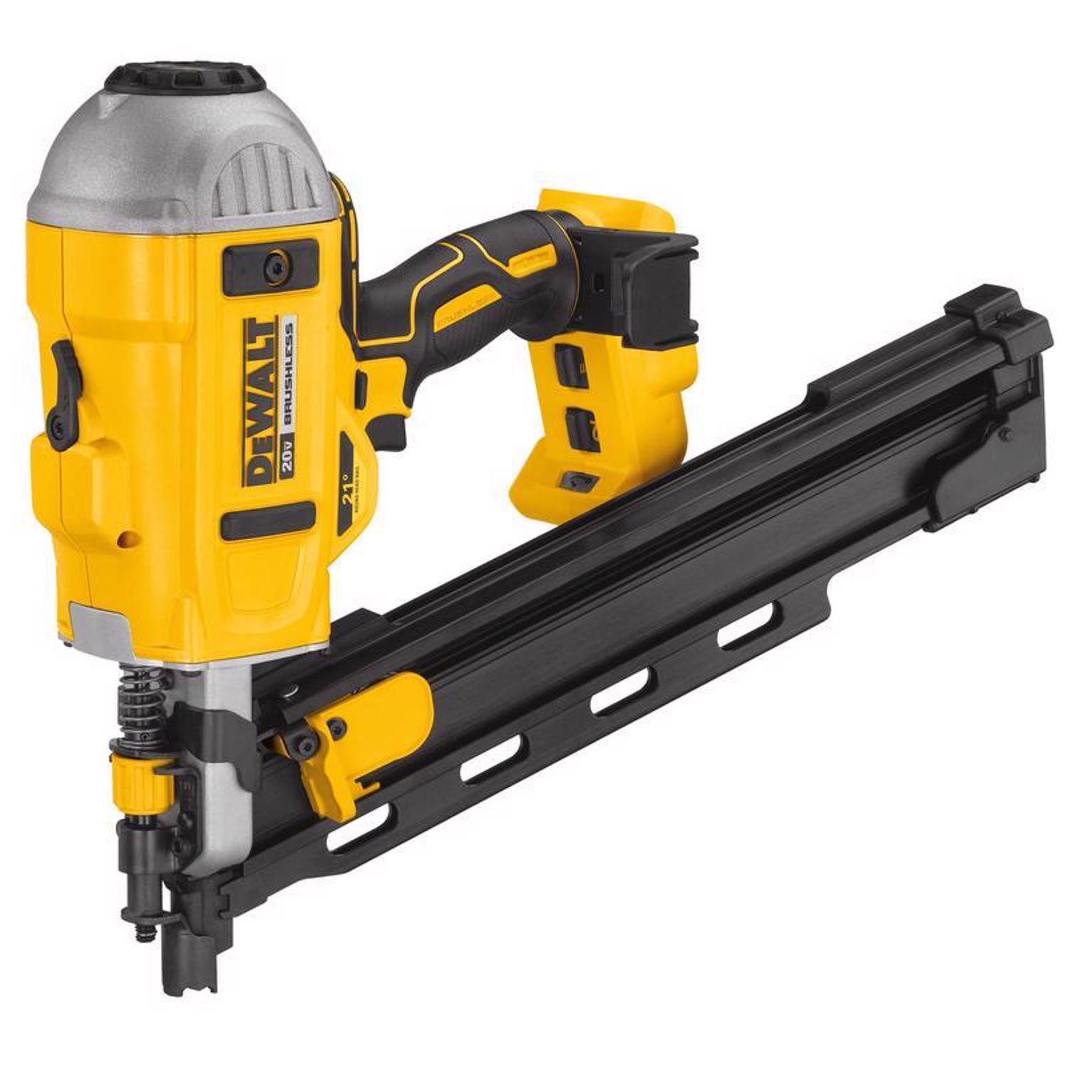 DeWalt 20V Max Cordless 21 deg Nailer 20 V - Intensery