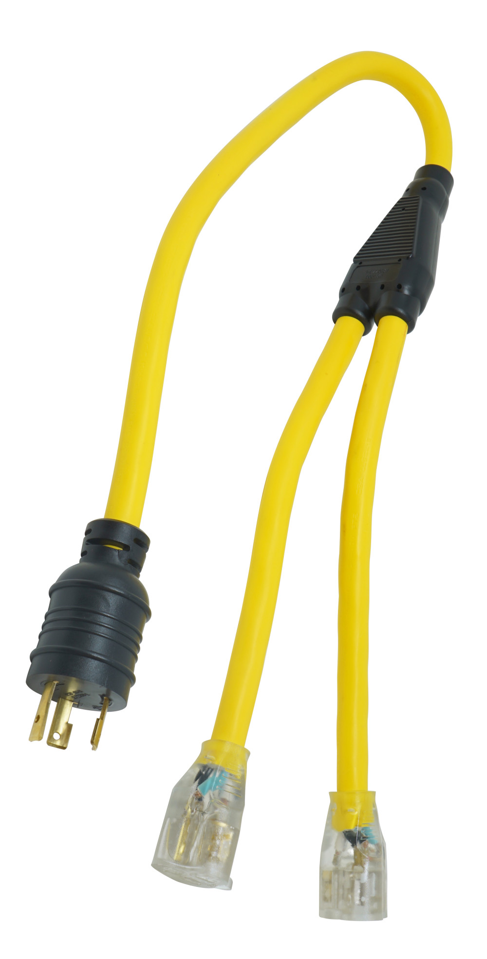 Southwire Generator Power Cord Y Adapter 10/3 STOW 3and#8242; - Intensery