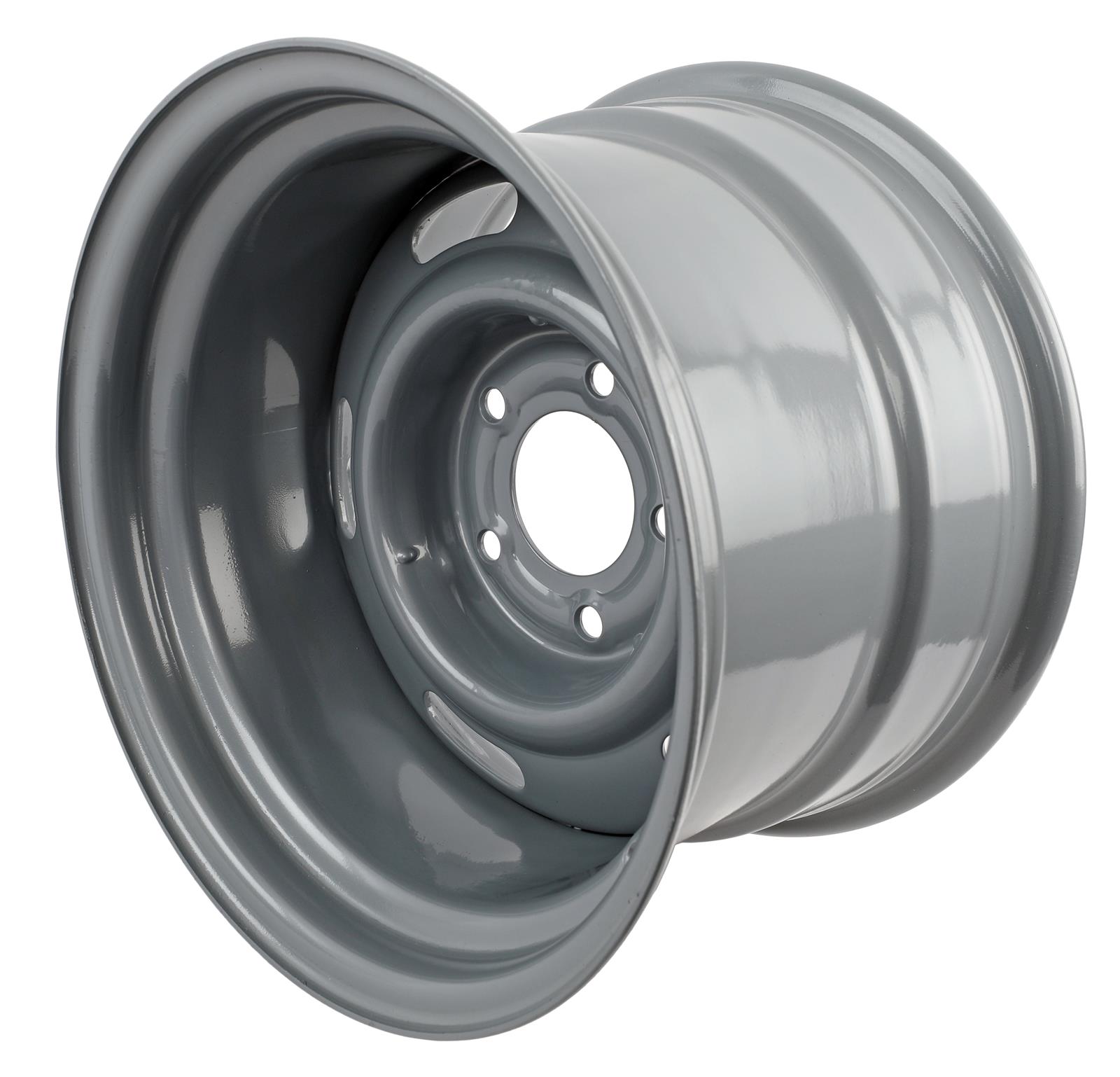 Vision Wheel 55-5173 Vision American Muscle 55 Rally Series Silver Wheels - Intensery