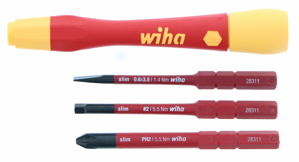 Wiha Insulated PicoFinish PrecisionSlimLine Set 4pc - Intensery