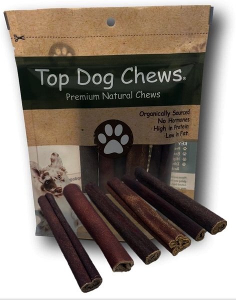 Top Dog Chews Collagen Sticks Natural Dog Treats， 6-in， case of 6 - Intensery
