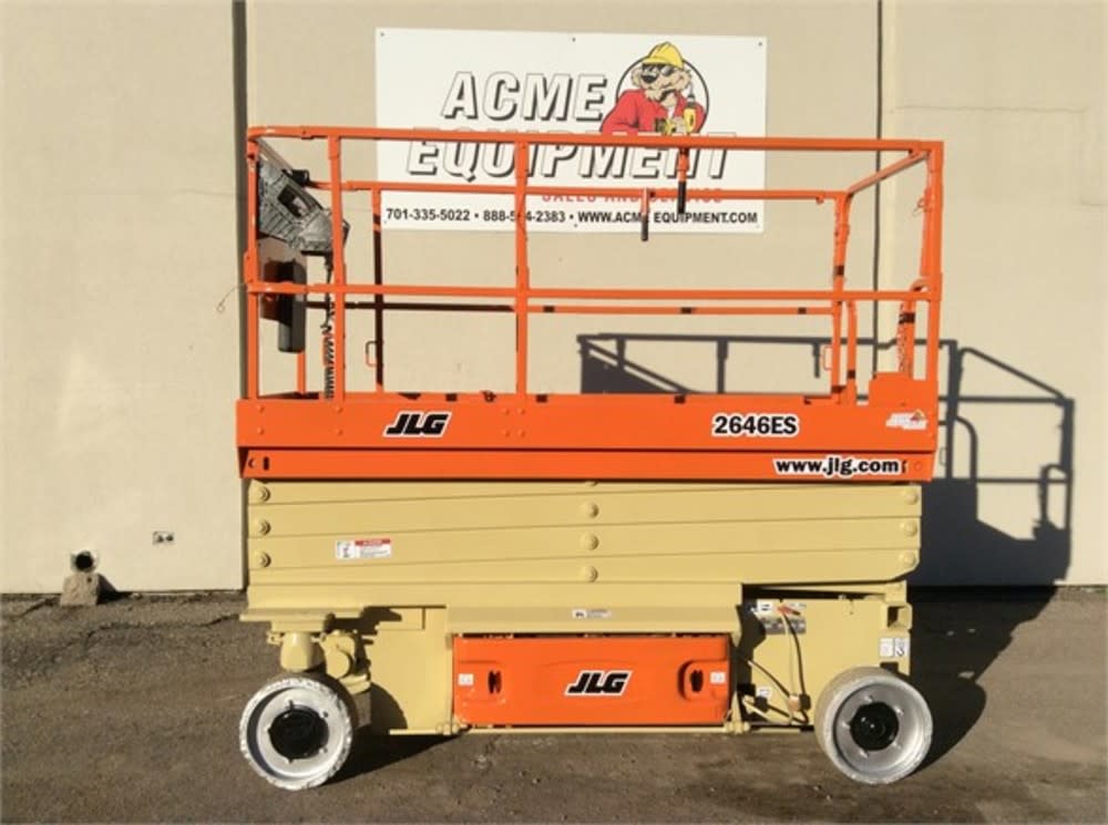 JLG 26and#8242; Electric Scissor Lift 2646ES2008 Used - Intensery