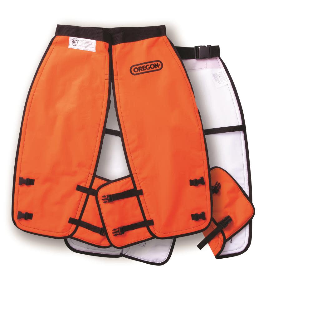 32 In. Adjustable Full Wrap Safety Chaps - Intensery