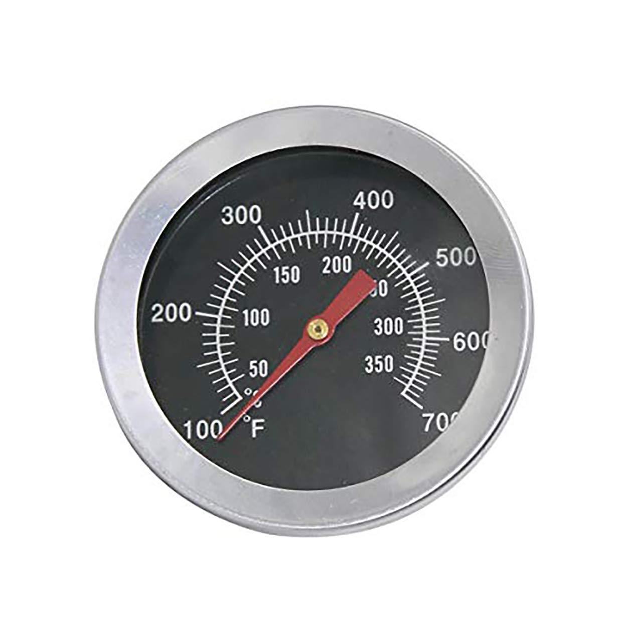 BBQ 2'' Grill Thermometer Smoke Temp Gauge for Backyard Gas Grills - Intensery
