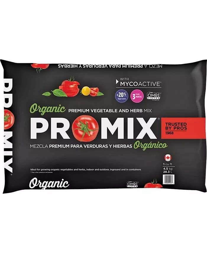 Premier Horticulture Inc ProMix Organic Vegetable and Herb Mix - 1 CF - Intensery