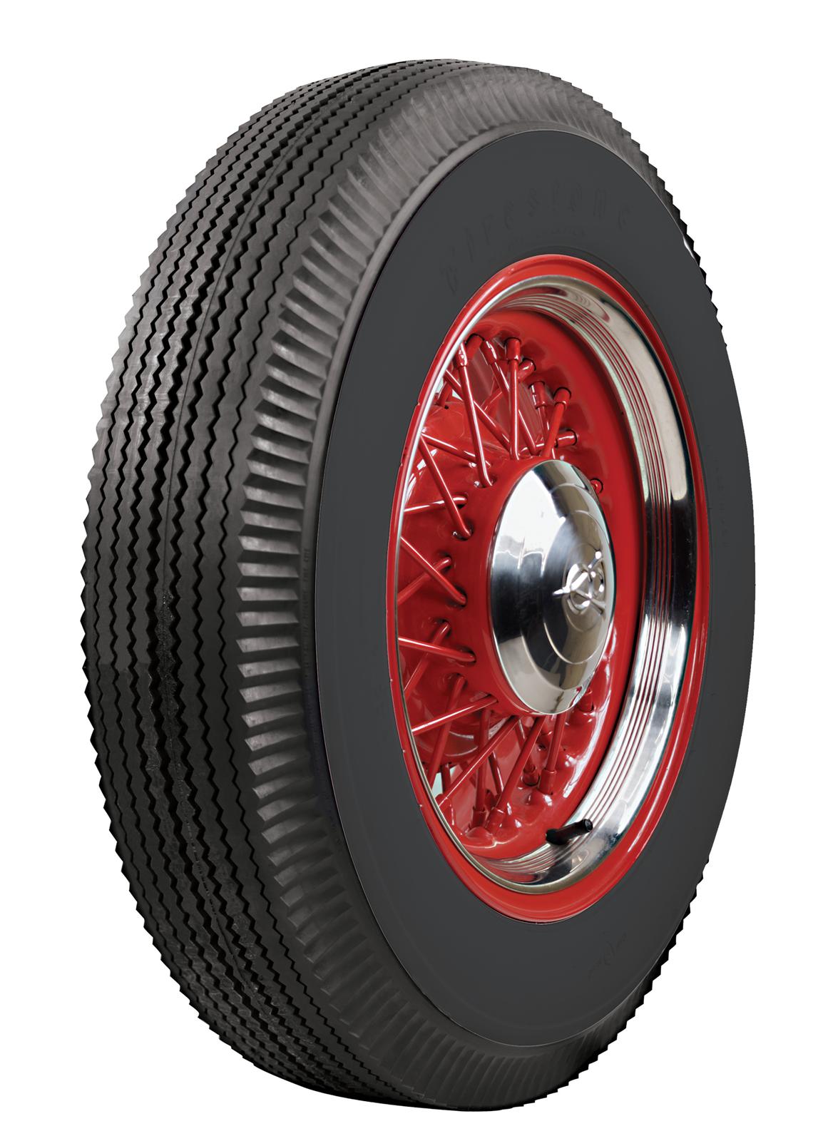 Coker Tire 587105 Coker Firestone Vintage Bias-Ply Tires - Intensery