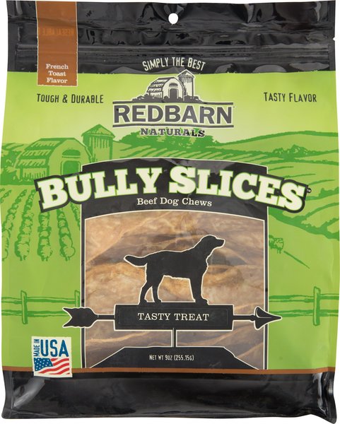 Redbarn Bully Slices French Toast Flavor Beef Dog Treats - Intensery