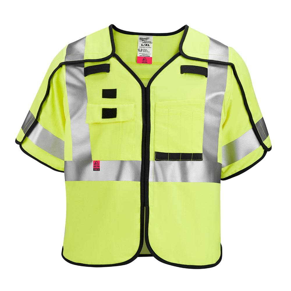 Milwaukee High Vis Safety Vest Class 3 Breakaway AR/FR Cat 2 48-73-5331M910 from Milwaukee - Intensery