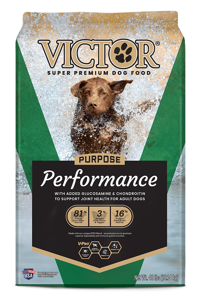 Victor Purpose Performance Formula Dry Dog Food - 40 lb Bag - Intensery