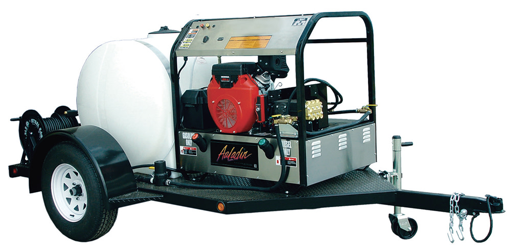 Aaladin 42-430H-C Entrepreneur II Pressure Washer Trailer - Intensery