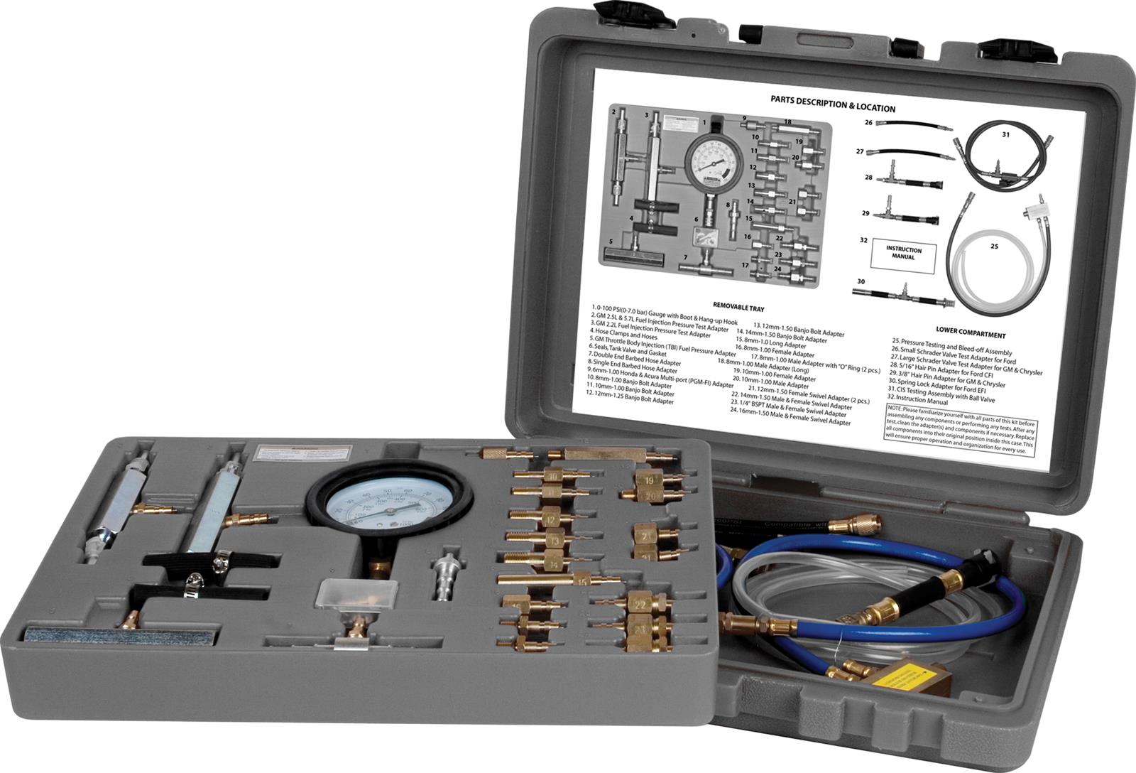 Performance Tool W89726 Performance Tool Master Fuel Injection Test Kits - Intensery