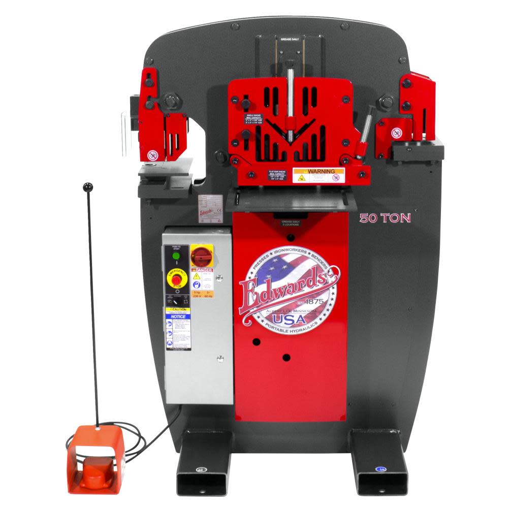 50 Ton Ironworker 3 Phase - Intensery