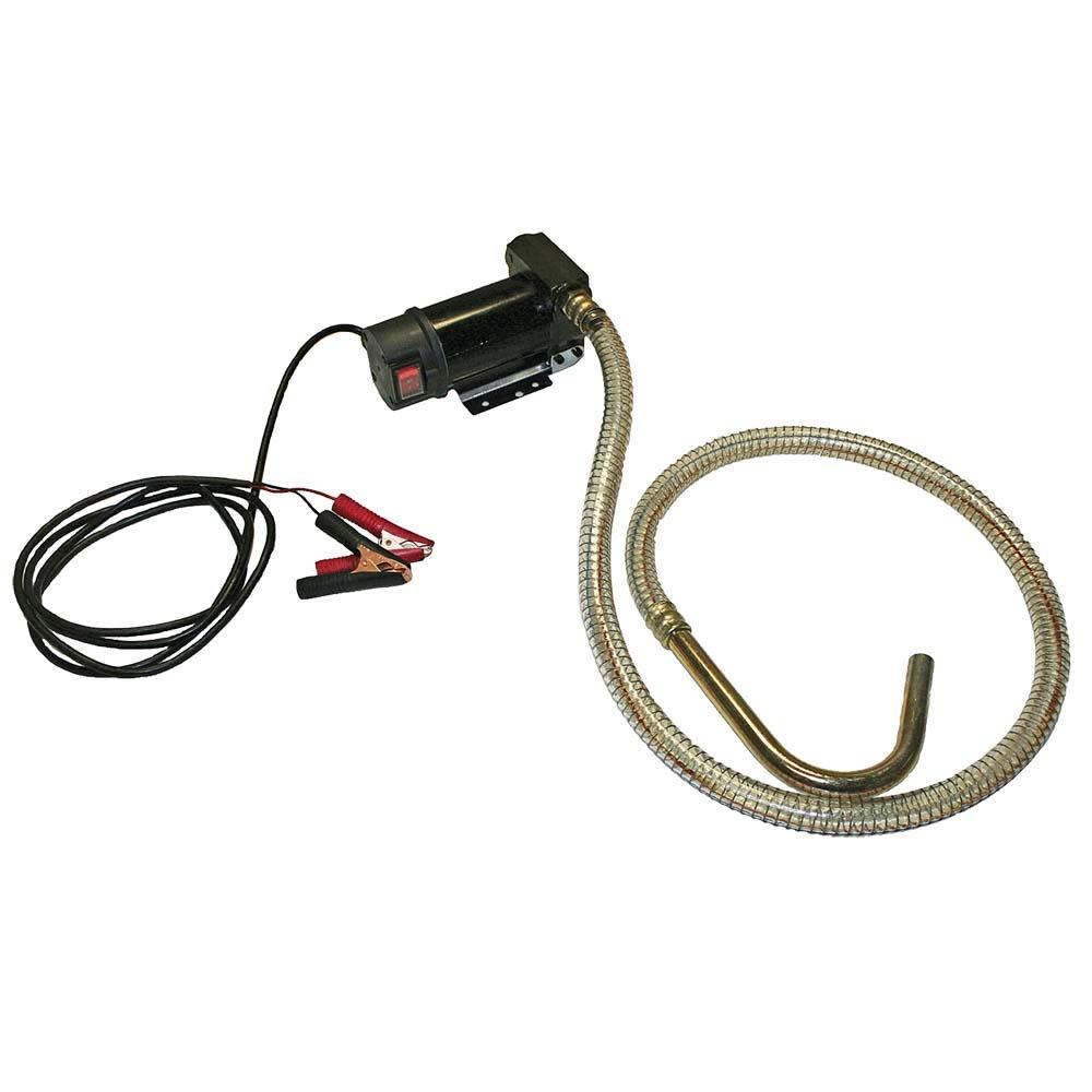 American Forge and Foundry 12V DC Powered Rotary Pump with Fittings and Hardware for 8878 Low Profile Oil Drain - Intensery