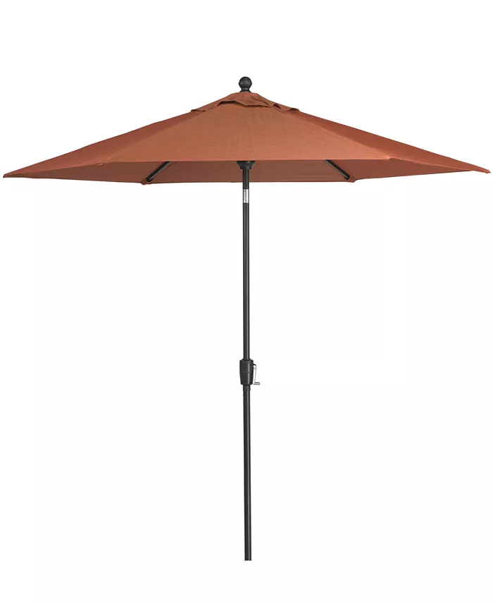 Furniture Chateau Outdoor 11' Push Button Tilt Umbrella， Created for Macy's - Intensery
