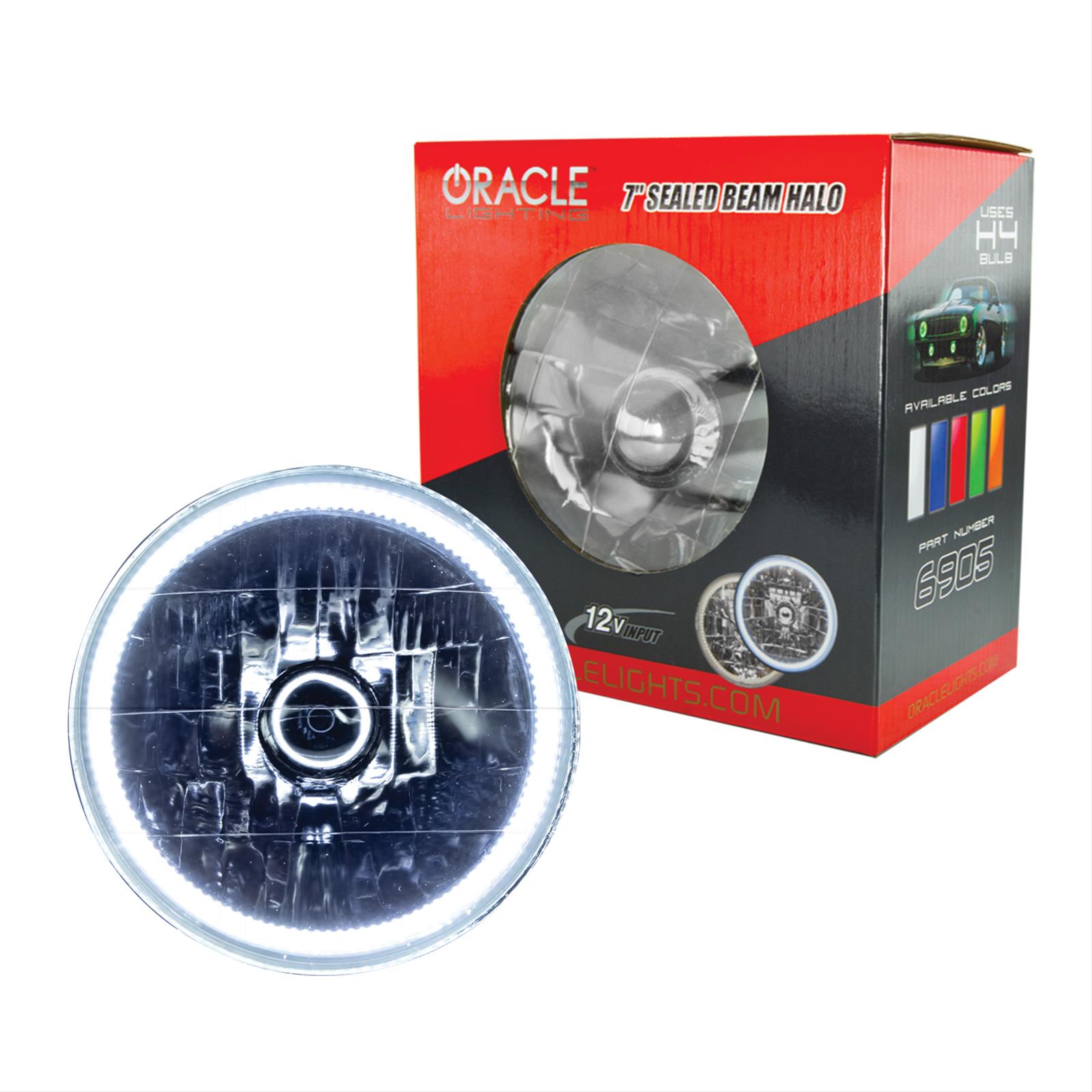 Oracle Lighting 6905-001 Oracle Sealed Beam Conversion Halo Lights - Intensery