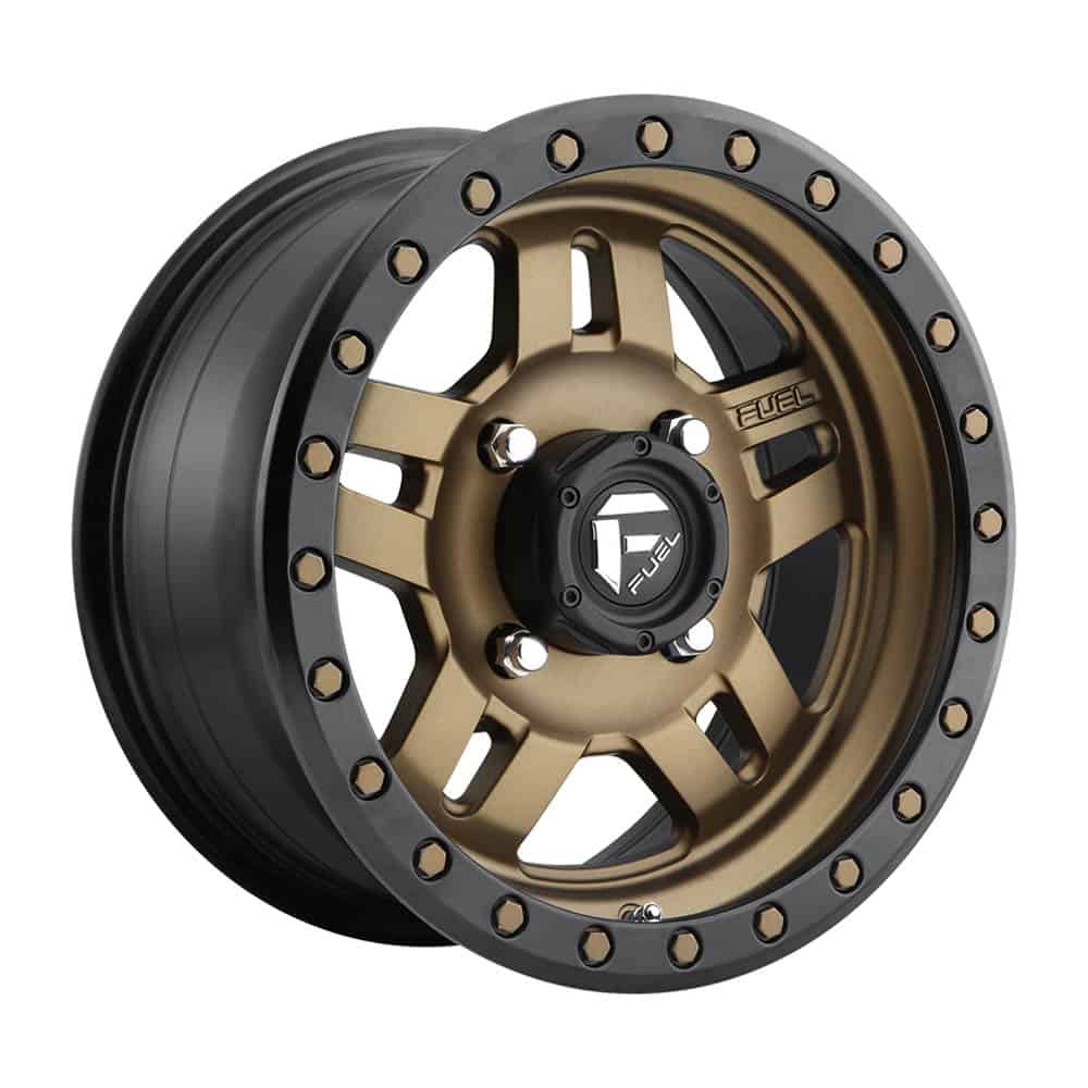 Fuel 1PC D583 ANZA D583 18X9 8X170 MT-BRNZ-BBR 01MM - Intensery