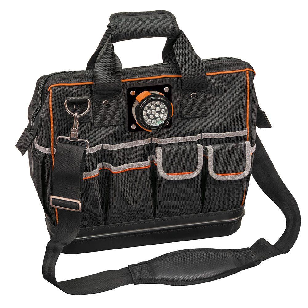 Klein Tools Tradesman Pro Lighted Tool Bag 55431 from Klein Tools - Intensery