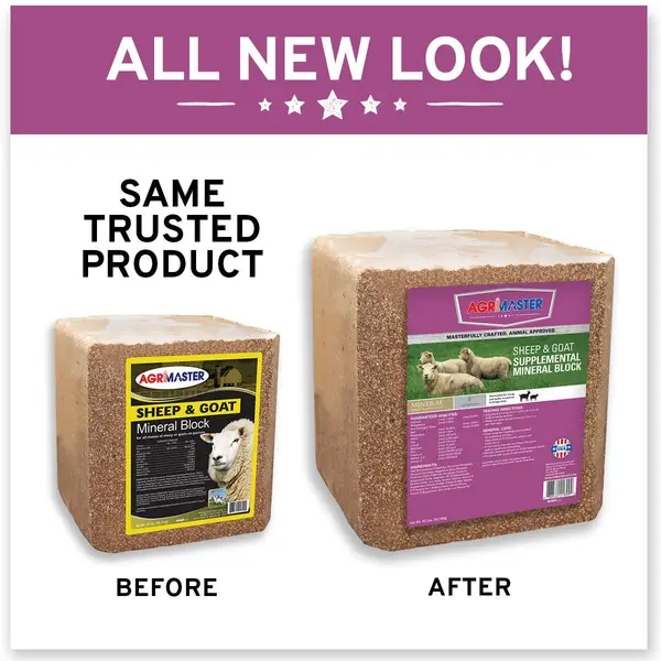 Agrimaster Sheep and Goat Mineral Block - Intensery