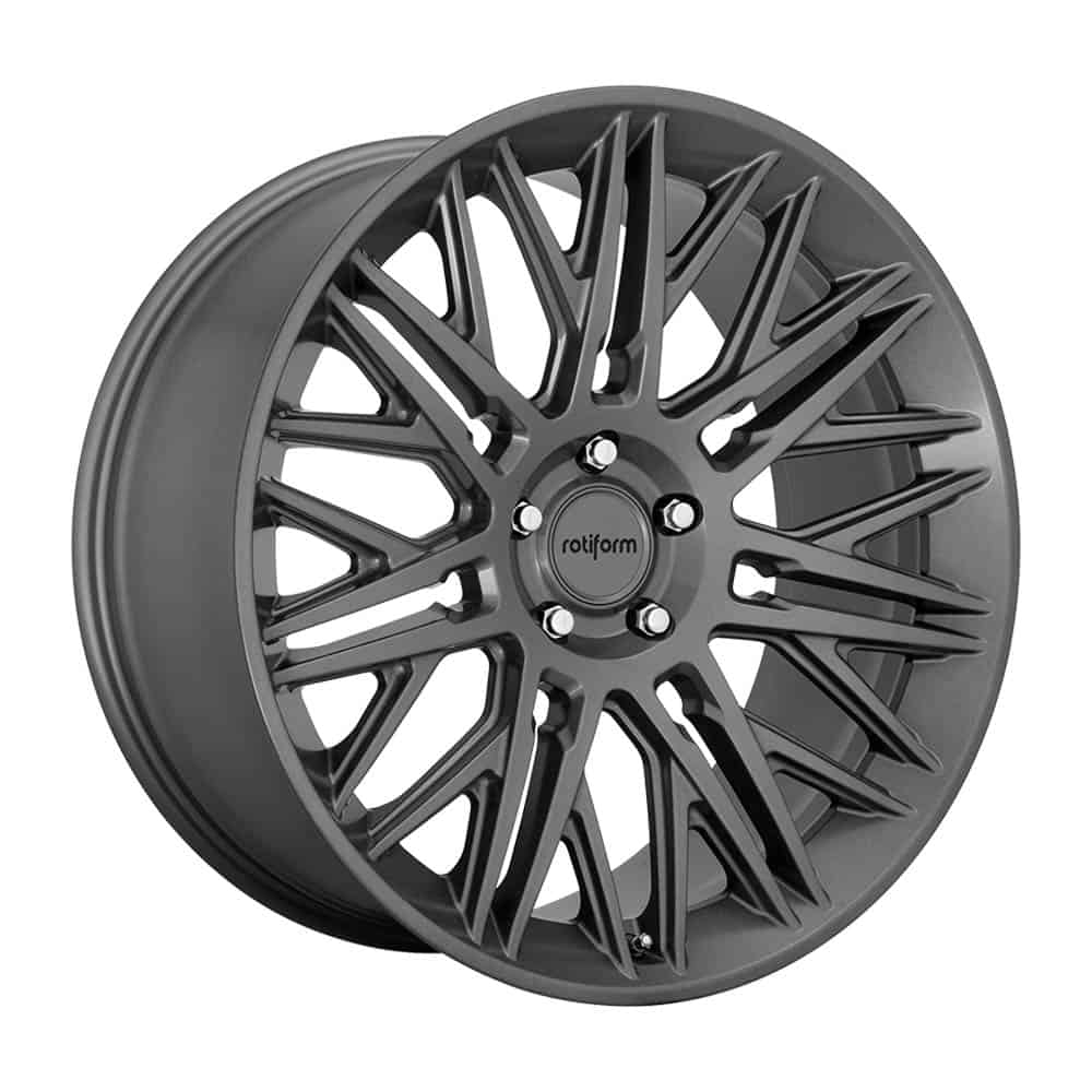 Rotiform 1PC R163 JDR R163 22X10 5X120 MT-ANTH 30MM - Intensery