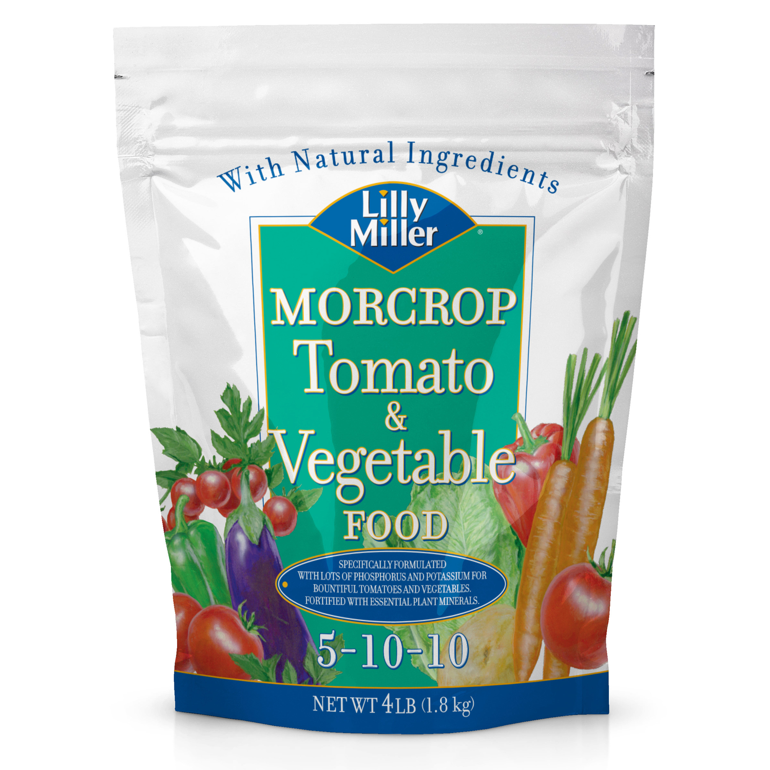 Lilly Miller Morcrop Organic Granules Plant Food 4 lb - Intensery