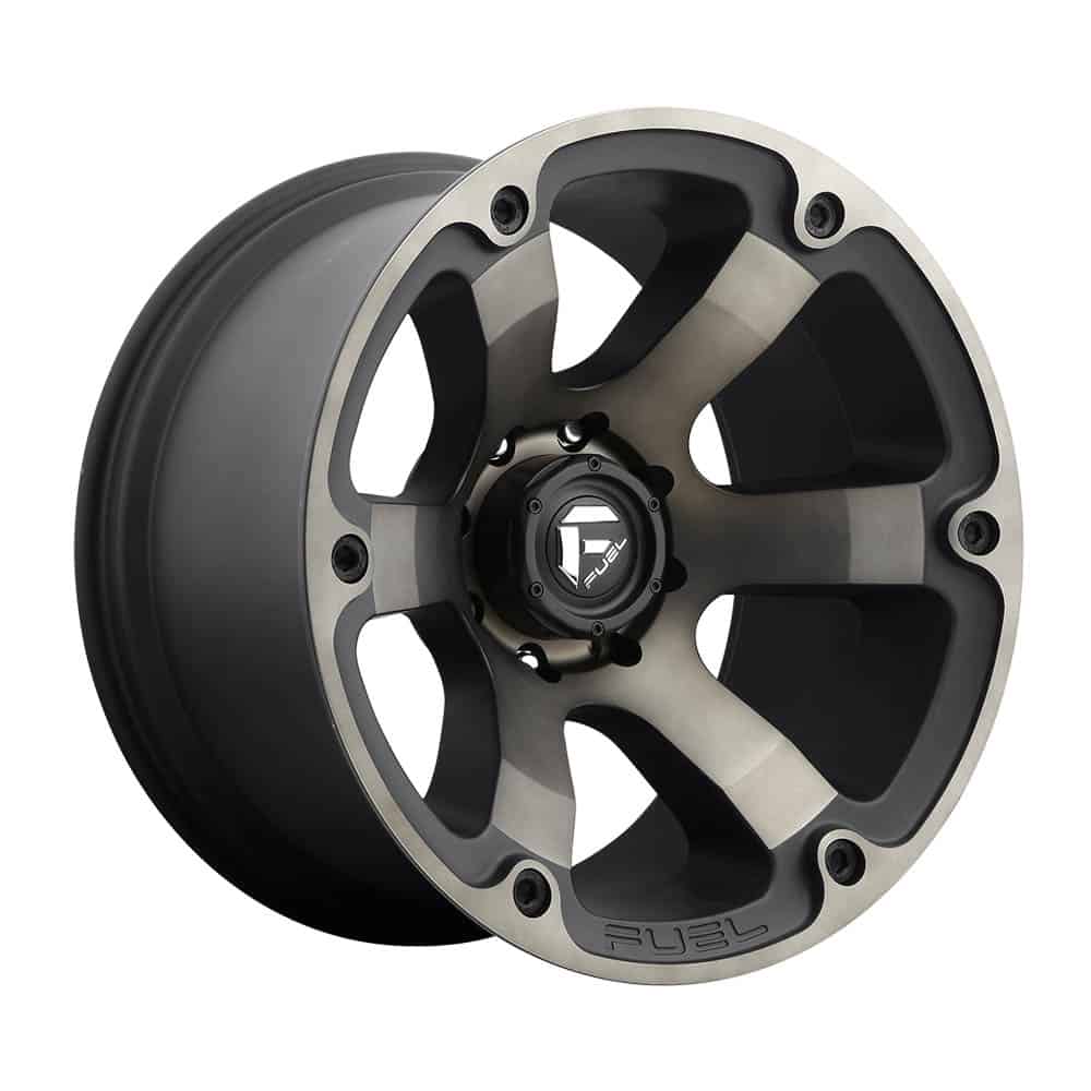 Fuel 1PC D564 BEAST D564 16X8 6X5.5 MT-BLK-DDT 01MM - Intensery