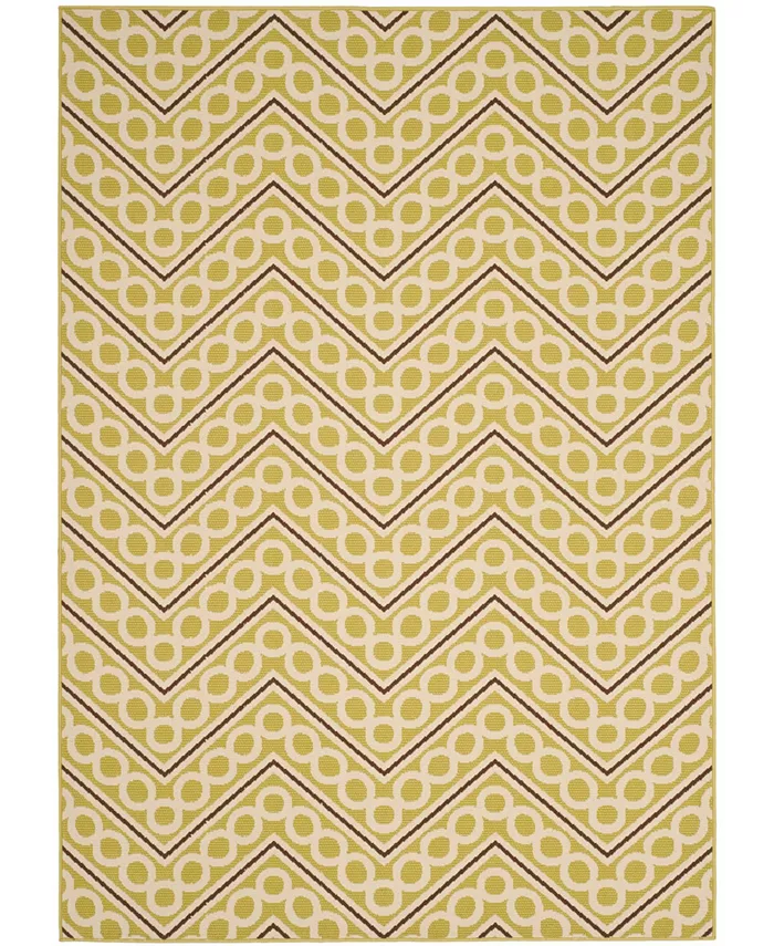 Safavieh Hampton Green and Ivory 6'7