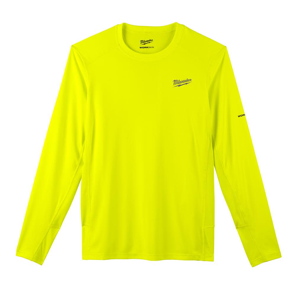 WORKSKIN™ Lightweight Performance ShirtLong SleeveHI Vis Yellow S - Intensery