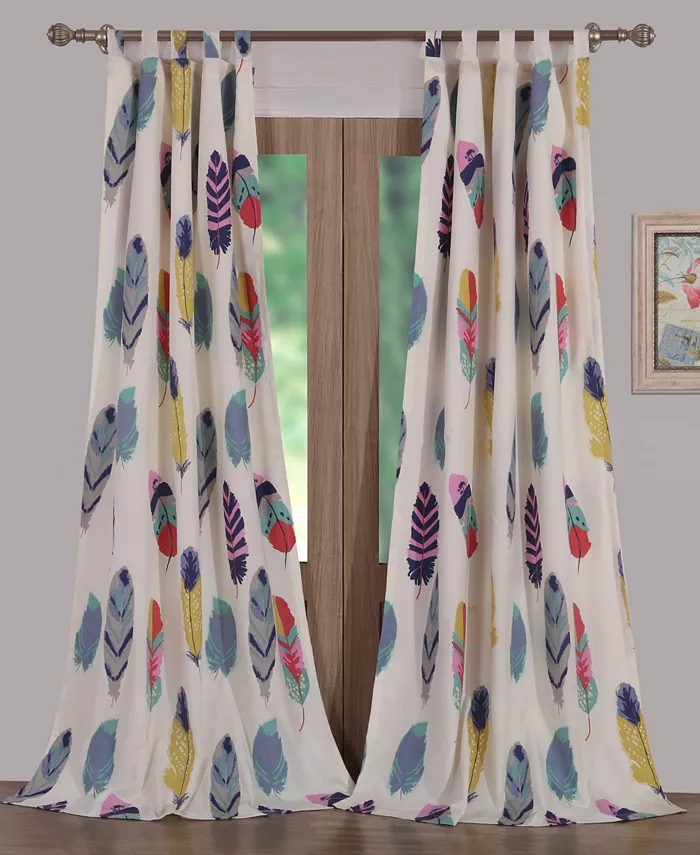 Greenland Home Fashions Dream Catcher Window Panel Pair - Intensery