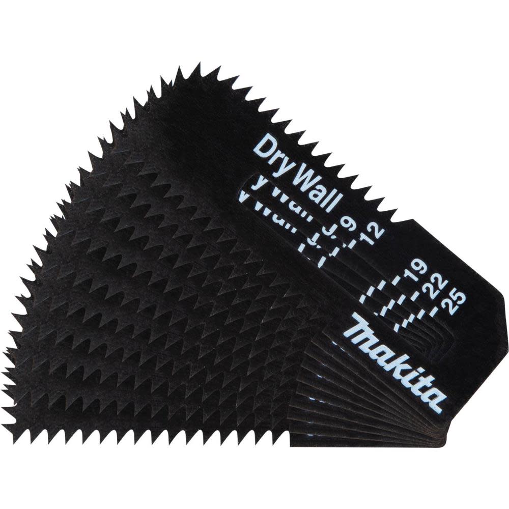 Makita Cut-Out Drywall Saw Blades 10pk B-49703-10 from Makita - Intensery
