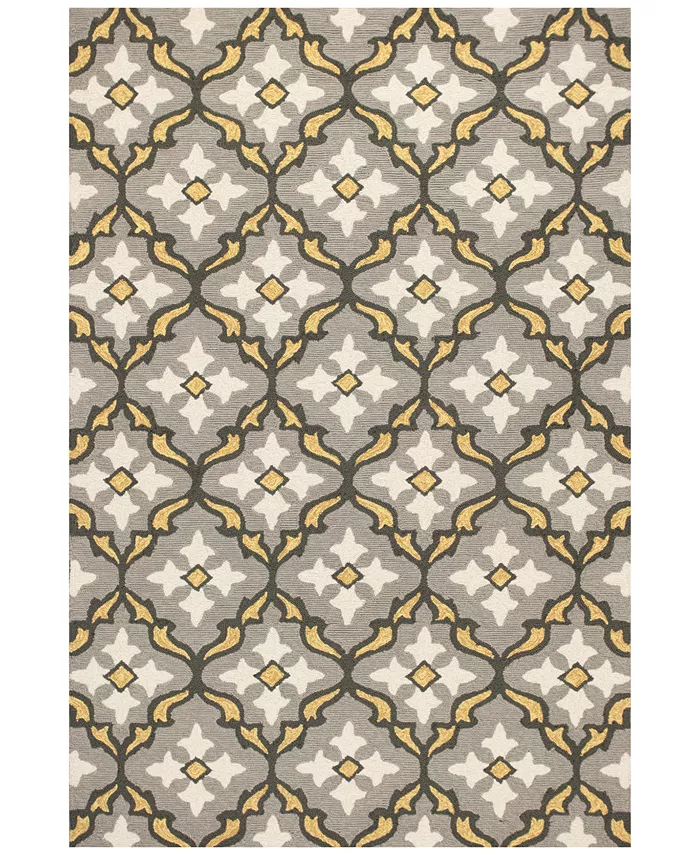 Kas Harbor Mosaic Indoor Outdoor Area Rug - Intensery