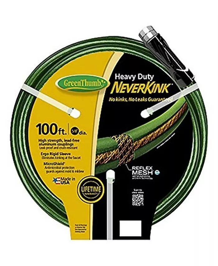 Teknor Apex 773309 Green Thumb  .62 Inch By 100 Foot Neverkink Hose - Intensery