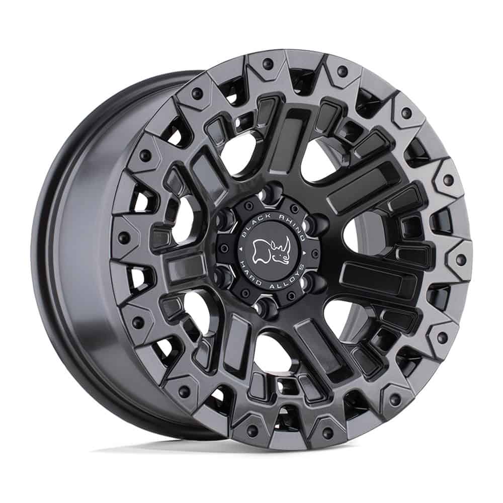 Black Rhino BLZRK 17X9.5 6X5.5 G-GNMTL 12MM - Intensery