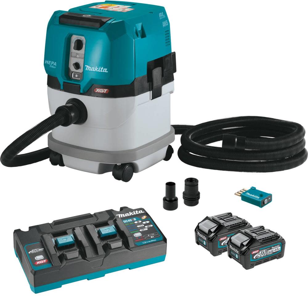 Makita 40V max XGT 4 Gallon HEPA Dry Dust Extractor Kit GCV04PMUX from Makita - Intensery