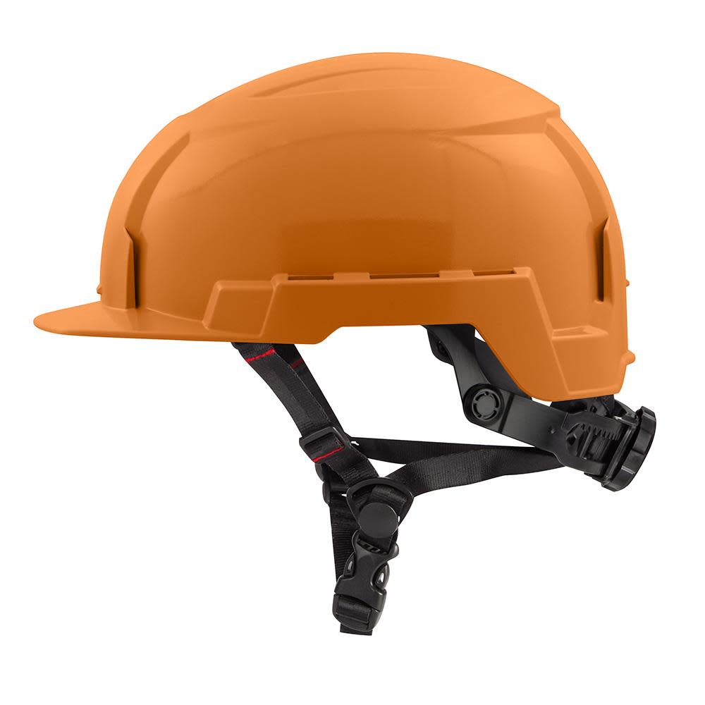 Milwaukee Orange Front Brim Helmet with BOLT Class E - Intensery