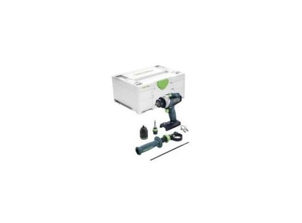 Festool 18V Cordless Percussion TPC 18/4 Basic Hammer Drill Bare Tool - Intensery